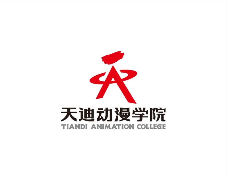 天迪动漫学院logo